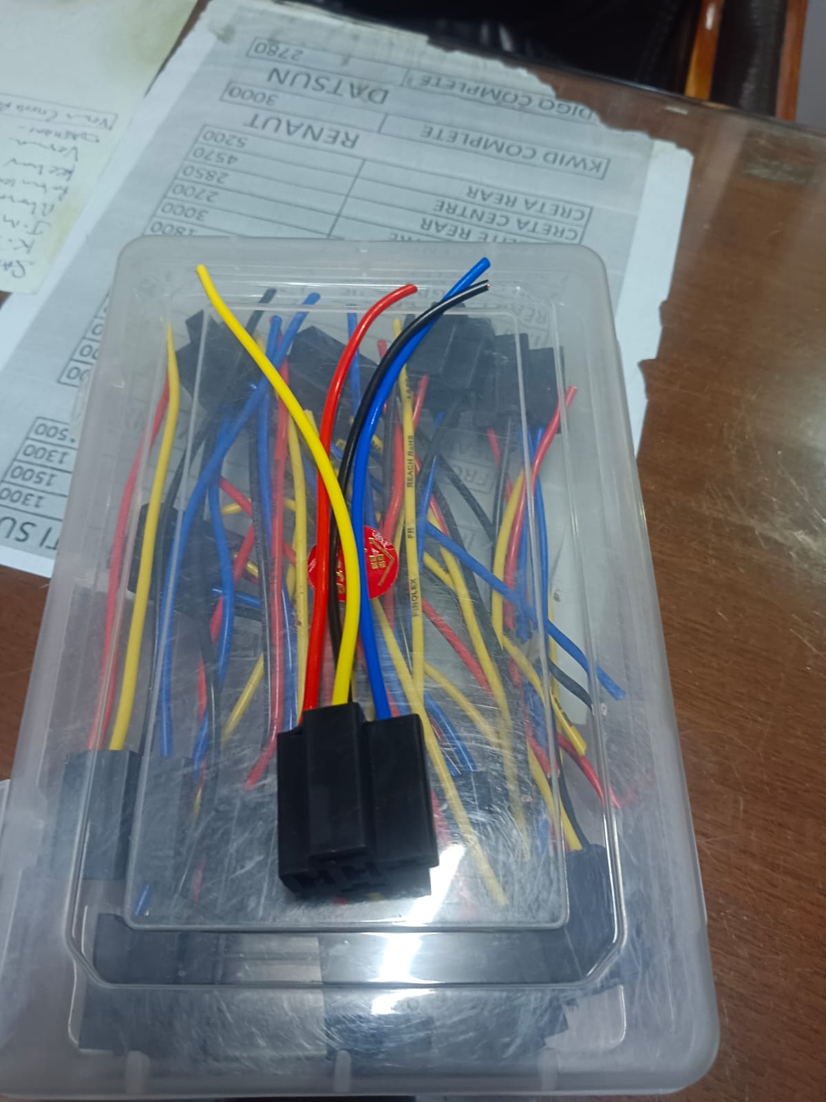 Automotive Relay Socket with Pigtail Wires